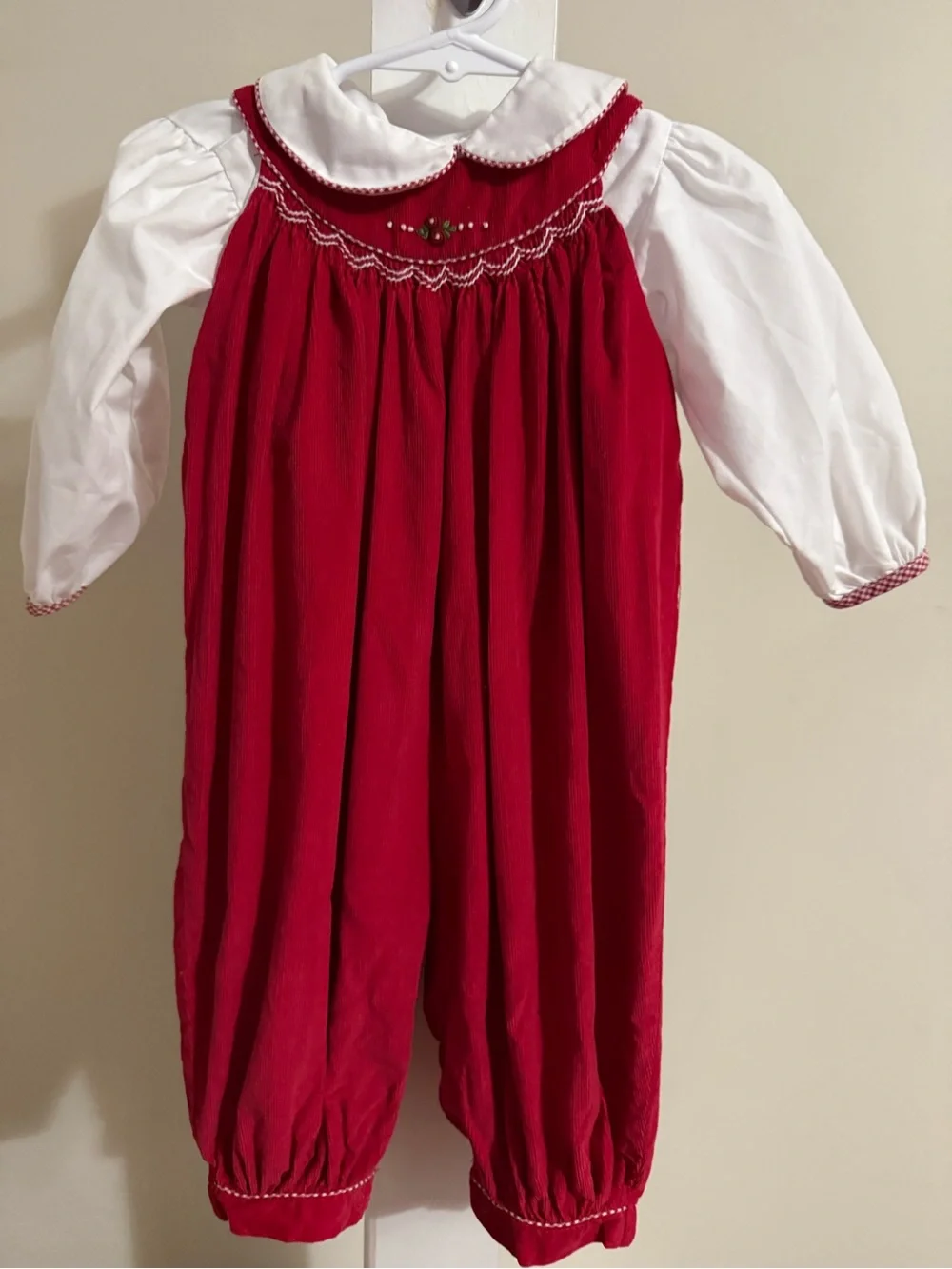 Petit Ami Smocked Bubble Romper